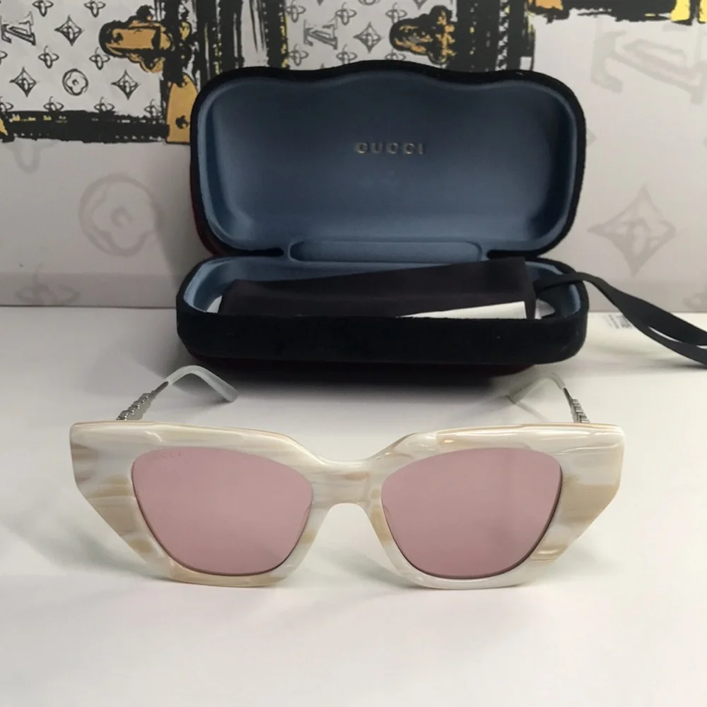 Authentic Gucci GG0641S 004 Cat-Eye Sunglasses ✨ 4